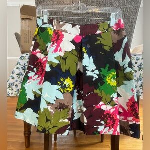 Floral pleated mini skirt from Trina Turk